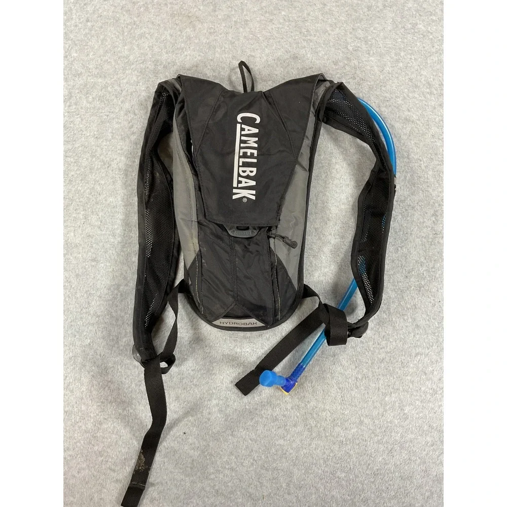 CamelBak HydroBak Hydration Pack Black Gray Cycling Running Backpack Bladder